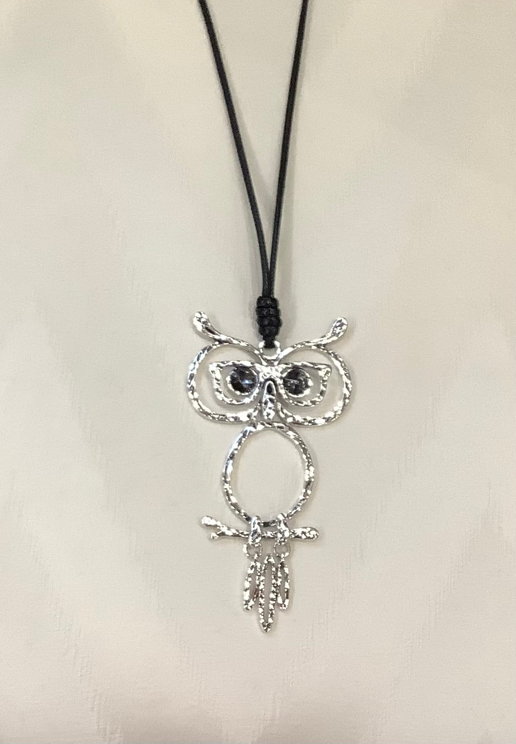 Necklace Long Owl