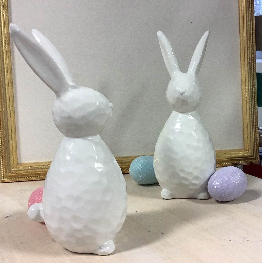Bunny white ceramic