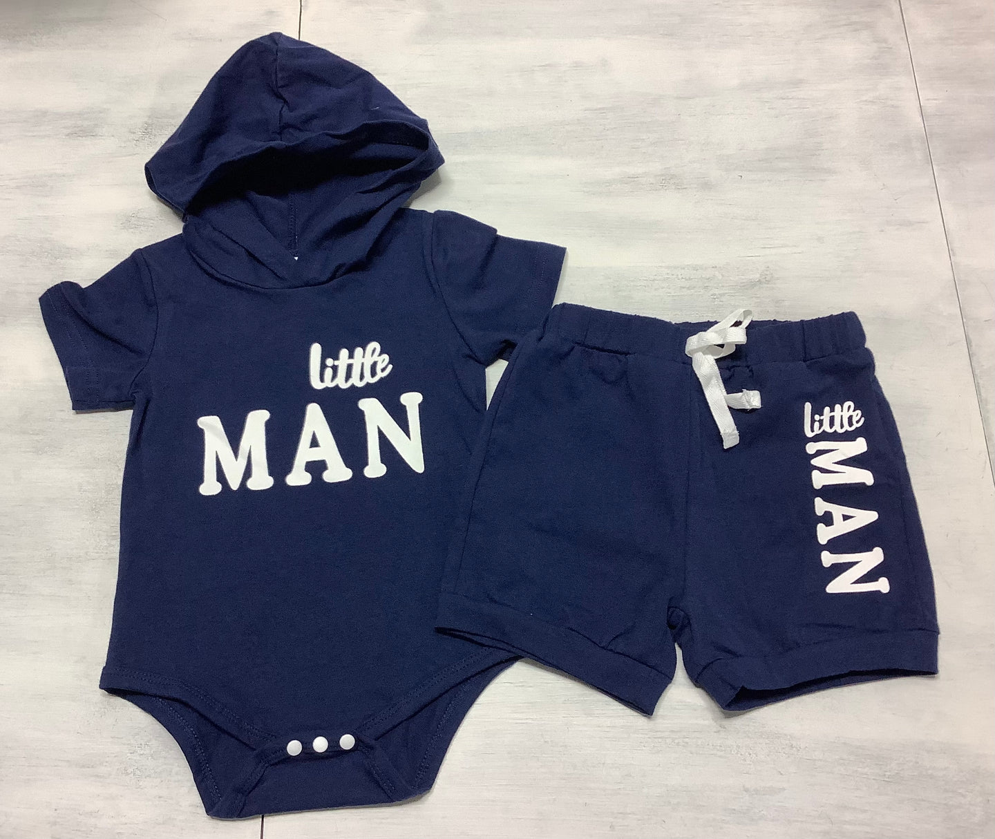 Hooded Onesie w. Shorts