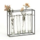 Load image into Gallery viewer, METAL FRAME 4 TUBE VASES
