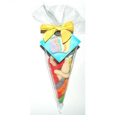 Spring Gourmet Gummies Cone Gift Bag