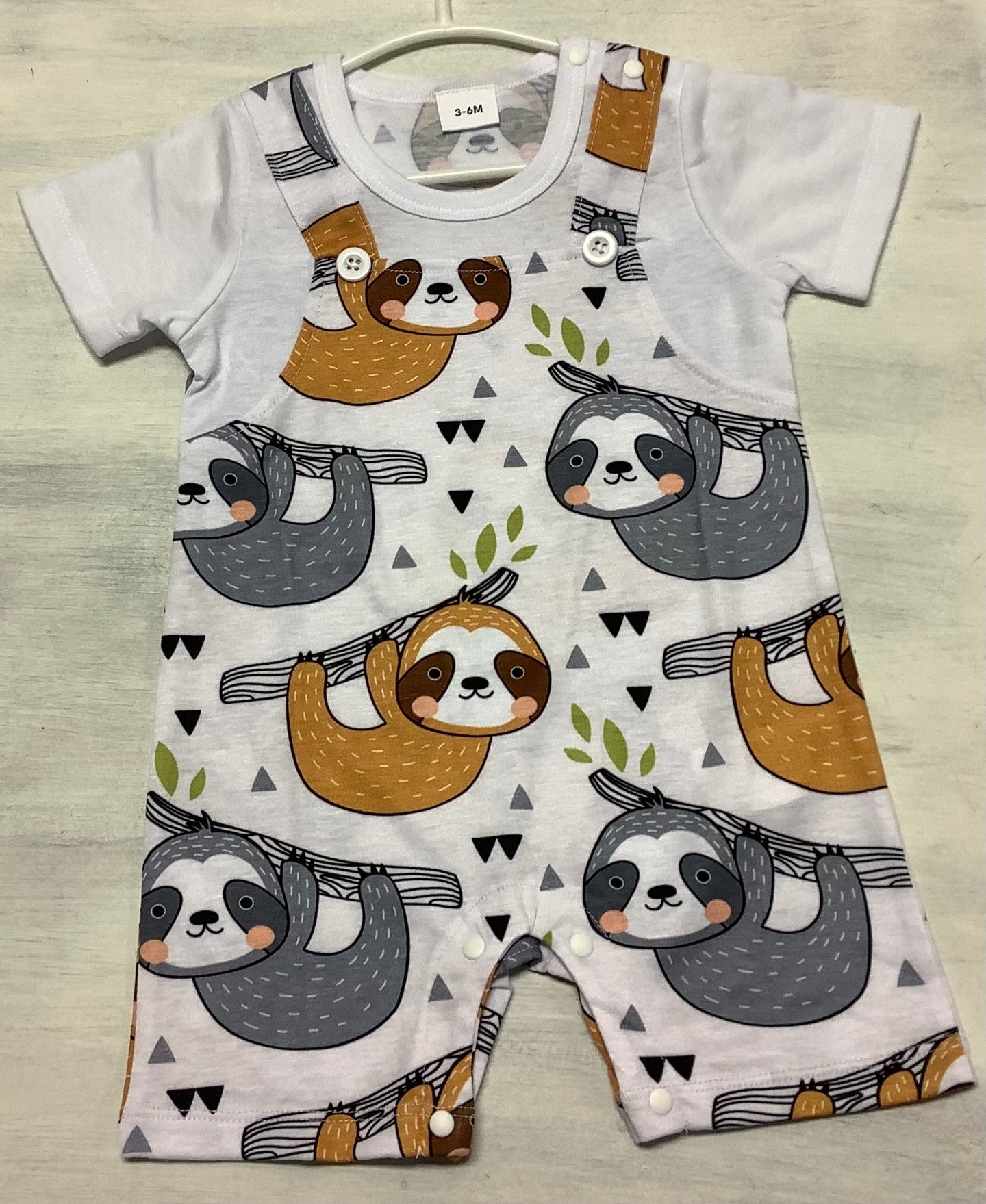 Romper Sloth Infant