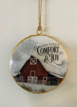 Load image into Gallery viewer, BARN DISK ORNAMENTS 2 ASSORTED
