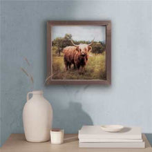 Load image into Gallery viewer, Art Framed Highland Cow

