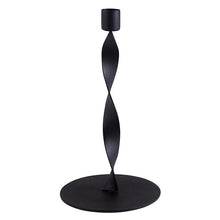 Load image into Gallery viewer, Iron Twisted Candleholder small
