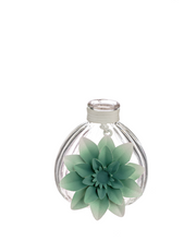 Load image into Gallery viewer, Short Bud Vase with Green Flower

