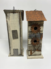 Load image into Gallery viewer, Birdhouse Wooden 16&quot;, 2 colours available
